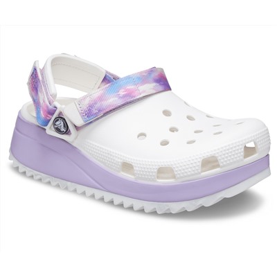 CROCS Classic Hiker Clog White/Lavender