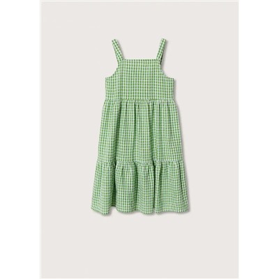 Vestido cuadro vichy -  Niña | MANGO OUTLET España