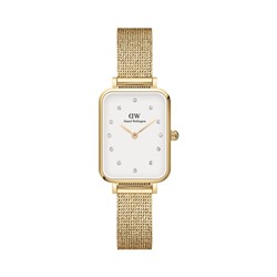Reloj de cuarzo de acero y chapado en oro amarillo Evergold