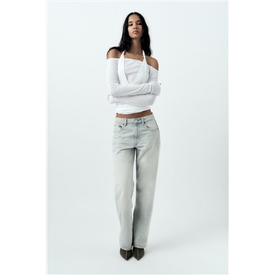 JEANS TRF BOOTCUT TIRO MEDIO