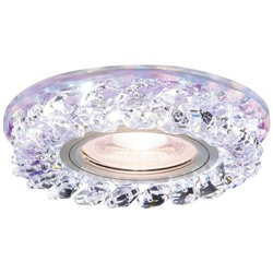 Нарушена упаковка!   Встраиваемый светильник с LED подсветкой Ambrella light Crystal LED  S257 PR