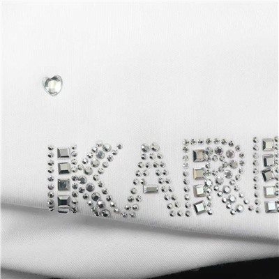 Повседневная хлопковая футболка  KARL LAGERFEL*D ОРИГИНАЛ!