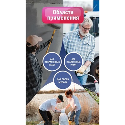 Перчатки садовые женские водоотталкивание М (в ассортименте)