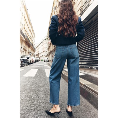 JEANS Z1975 RECTOS TIRO ALTO TOBILLEROS