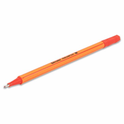 Ручки капиллярные (линеры) 12 ЦВЕТОВ, BRAUBERG "FINE 040", шестигранные, линия 0,4 мм, 144143