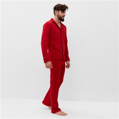 Пижама мужская KAFTAN Classic line, размер 56