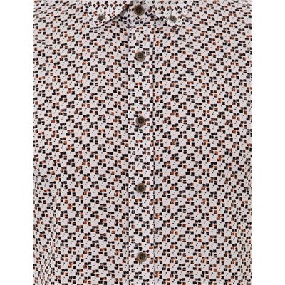Black Slim Fit рубашка с длинным рукавом