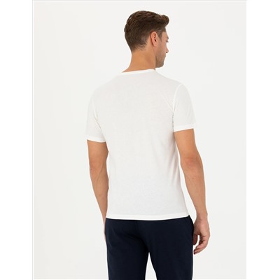 Ekru Slim Fit T -For