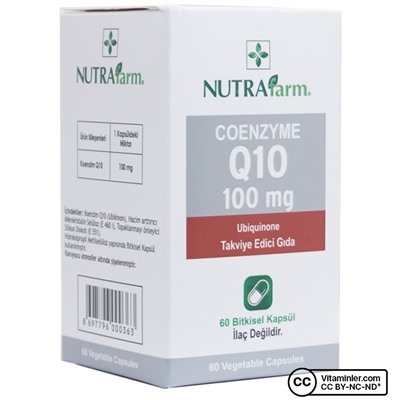 Nutrafarm Коэнзим Q10 100 мг убихинона 60 капсул