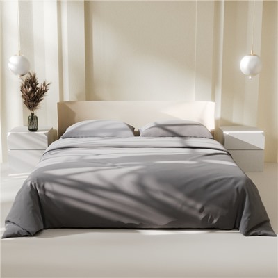 Постельное бельё LoveLife 1,5 сп "Gray mist" 150х215 см, 150х225 см, 50х70±3 см-2шт, микрофибра 85гр