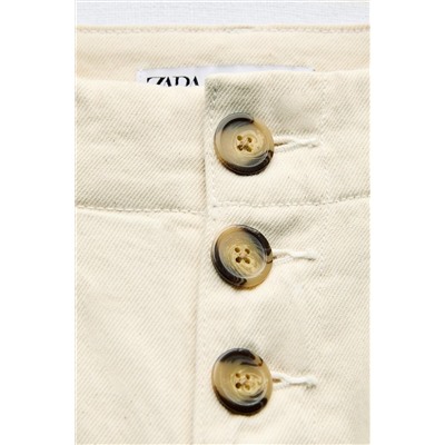 JEANS Z1975 CULOTTE TIRO ALTO BOTONES VISTA