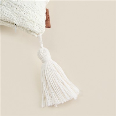 Чехол на подушку SL Home TASSEL 45х45 см, цв. молочный