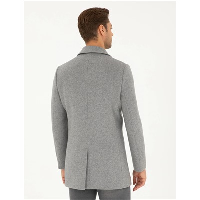 Anthracite Extra Slim Fit Wool Смешанная шерсть