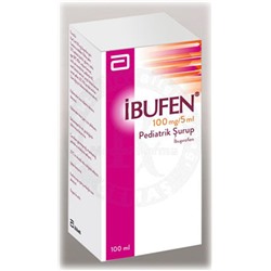 IBUFEN 100 mg/5 ml 100 ml pediatrik şurup Kullanma Talimatı(аналог Нурофен сироп)