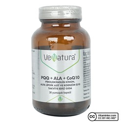 Venatura Пирролохинолинхинон, альфа-липоевая кислота и коэнзим Q10 30 капсул