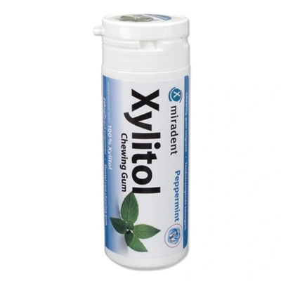Жевательная резинка miradent Xylitol Перечная мята