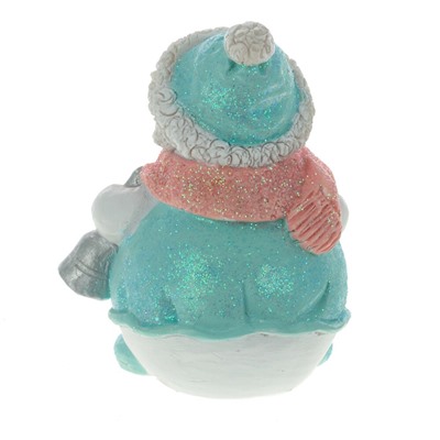 Фигурка декоративная "Снеговик", L5,5 W5,5 H8,5 см, 4в.