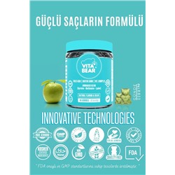 Витамины для волос Vita Bear Strong Hair Gummy Hair, 60 шт.