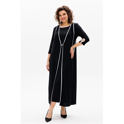 Michel chic 1416 черный,белый, Платье