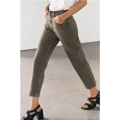 JEANS ZW COLLECTION RECTOS CROPPED TIRO MEDIO