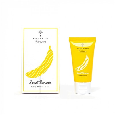 Зубной гель Montcarotte Kids Tooth Gel со вкусом банана, 30 мл