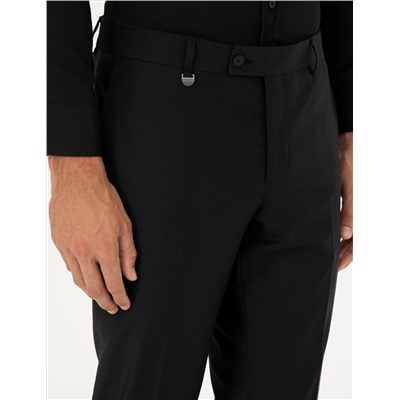 Тканневые брюки Black Slim Fit