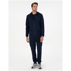 Navy Blue Slim Fit 3 нить