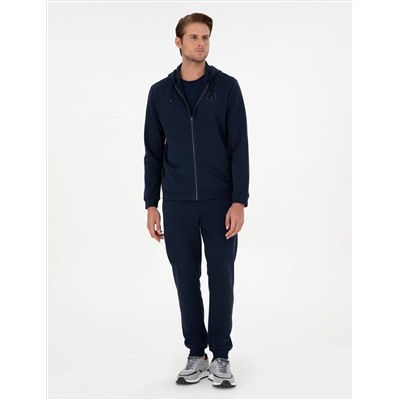 Navy Blue Slim Fit 3 нить