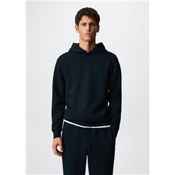 Sudadera transpirable capucha -  Hombre | MANGO OUTLET España