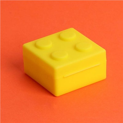Таблетница «Конструктор», 5,5 × 5,5 см, 4 секции, цвет МИКС