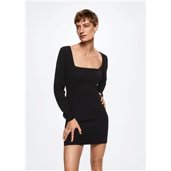 Vestido entallado -  Mujer | MANGO OUTLET España