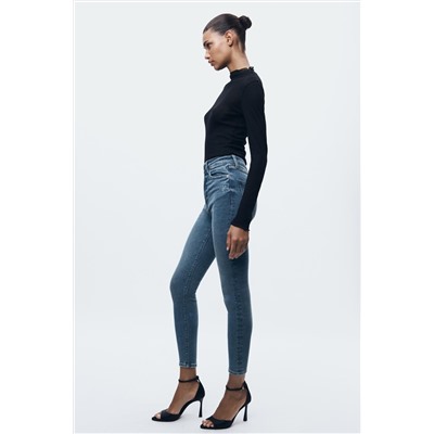 JEANS ZW COLLECTION 80´S SKINNY TIRO ALTO