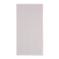 Полотенце махровое LoveLife Zig-Zag, 50х90 см, цвет пыльно-лавандовый, 100% хл, 450 гр/м2