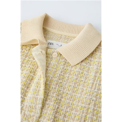 VESTIDO ESTRUCTURA CUELLO RIB
