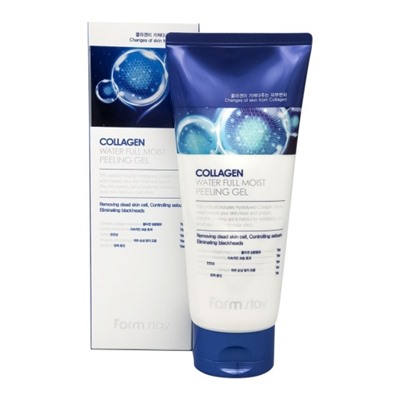 954377-1/ FarmStay Collagen Water Full Moist Peeling Gel Увлажняющий гель с коллагеном