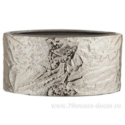 Ваза "Silver" (металл), 30x9,5xH15 см