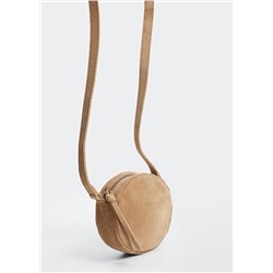 Bolso piel redondo -  Niña | MANGO OUTLET España