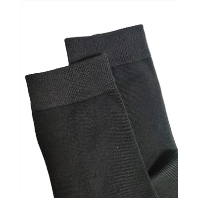 Носки р.40-45 "Premium Soft" Бесшовные, Черные