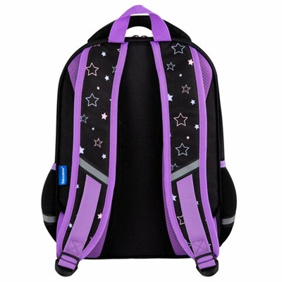 Рюкзак BRAUBERG OPTIMA, 2 отделения, с брелоком, "Radiant unicorn", 36х27х18 см, 273157