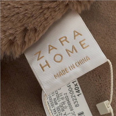 Zar*a Home мягкий и нежный плед, экспорт. Цена на оф сайте 149