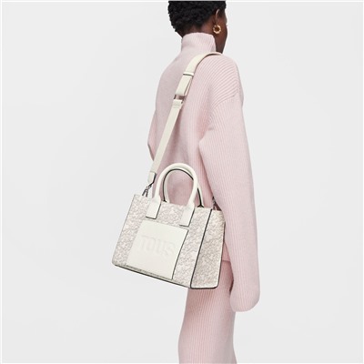 Bolso shopper Kaos Mini Evolution - gris claro