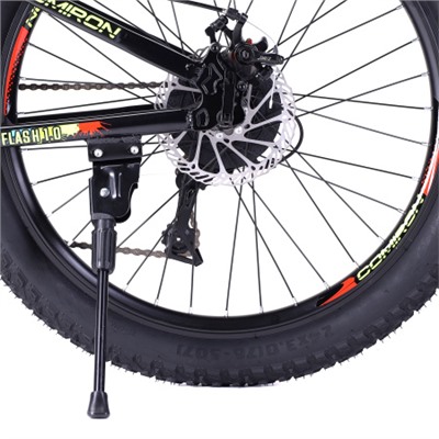 Велосипед 24"x3.0 рама 13" 7sp COMIRON FLASH полуфэт ригид чёрный