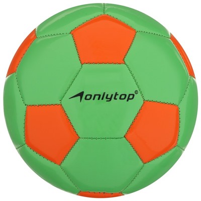 Футбольный мяч ONLYTOP, машинная сшивка, 32 панели, р. 2, EVA, цвет МИКС