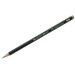 Карандаш ч/г Faber-Castell "Castell 9000" 6H, заточен.