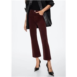 Jeans bootcut pana -  Mujer | MANGO OUTLET España