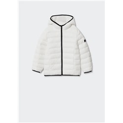 Anorak acolchado capucha -  Niña | MANGO OUTLET España