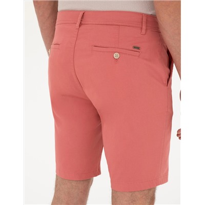 Pink Slim Fit Toay Shorts