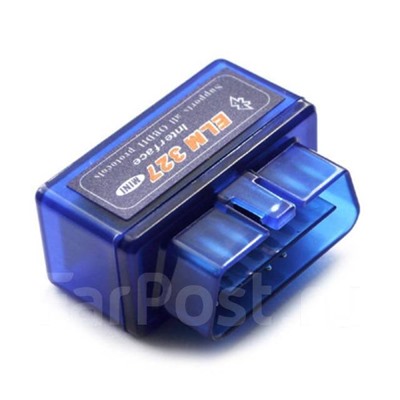 OBD Сканер для диагностики авто ELM 327 mini, Bluetooth, CD, версия 1,5 в пакете