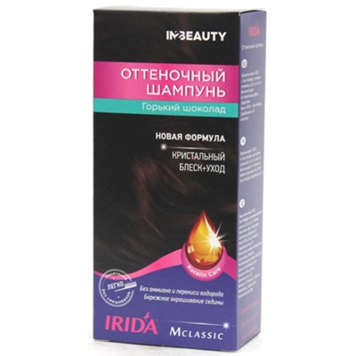 Оттеночный шампунь IRIDA-М (Ирида) Горький Шоколад