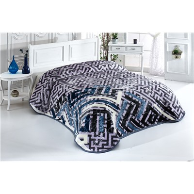 Покрывало EVLEN SUPER SOFT (двухстороннее,1слойное) 220*240  евро Y 938 v6 (B-007) (Акция)